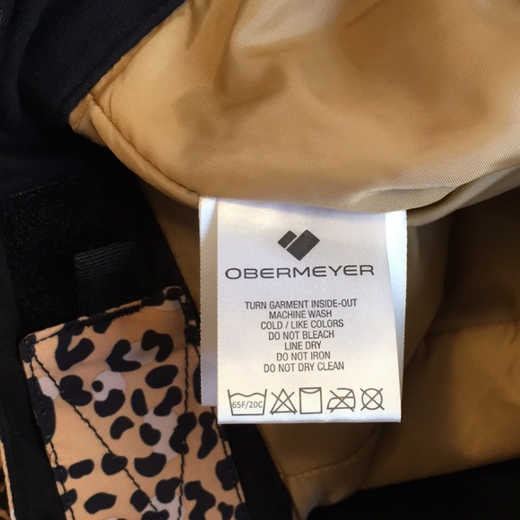 Obermeyer Harlow Ski Pants / Snow Pants In Leopard Print - Picture 15 of 16